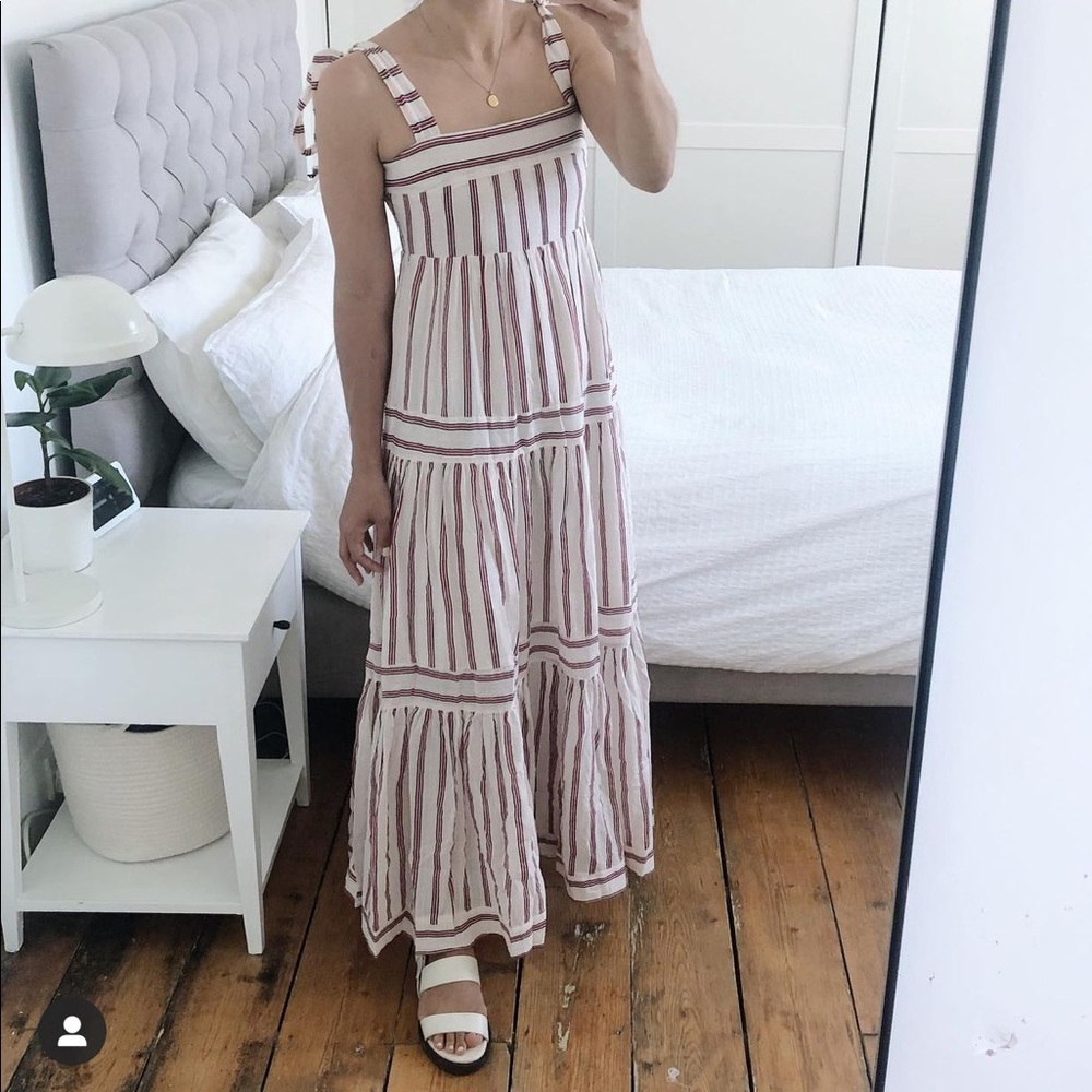 Mango cotton long dress bloggers fav - Picture 9 of 16